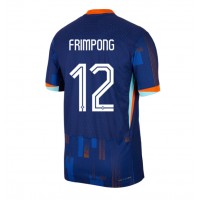 Camisa de time de futebol Holanda Jeremie Frimpong #12 Replicas 2º Equipamento Europeu 2024 Manga Curta